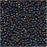 Toho Round Seed Beads 15/0 #86 'Metallic Rainbow Iris' 8 Gram Tube
