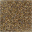 Toho Round Seed Beads 15/0 #262 'Crystal/Gold Lined' 8g