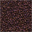 Toho Round Seed Beads 15/0 #703 'Matte Mauve Mocha' 8 Gram Tube