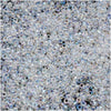 Toho Round Seed Beads 15/0 #161 'Transparent Rainbow Crystal' 8g