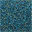 Toho Round Seed Beads 15/0 #167BDF - Transparent Rainbow Frosted Teal (8 Grams)