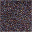 Toho Round Seed Beads 15/0 #177F 'Transparent Rainbow Frosted Smoky Topaz' 8g