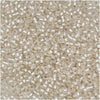 Toho Round Seed Beads 15/0 #21F 'Silver Lined Frosted Crystal' 8g