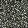 Toho Round Seed Beads 15/0 29B 'Silver Lined Gray' 8 Gram Tube
