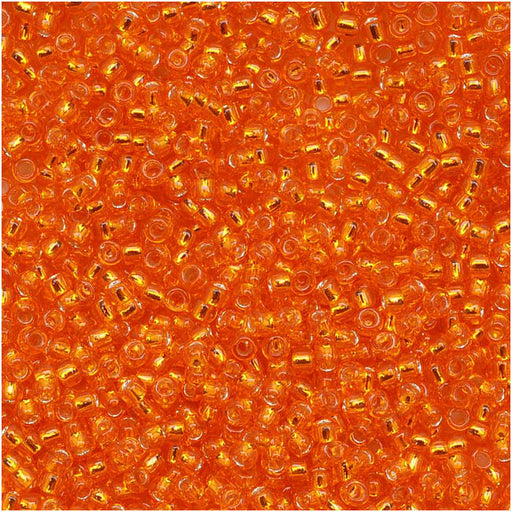 Toho Round Seed Beads 15/0 30B 'Silver Lined Hyacinth' 8 Gram Tube