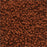Toho Round Seed Beads 15/0 #46LF 'Opaque Frosted Terra Cotta' 8g