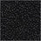 Toho Round Seed Beads 15/0 49F 'Opaque Frosted Jet' 8 Gram Tube