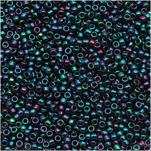 Toho Round Seed Beads 15/0 #505 'Higher Metallic Dragonfly' 8g