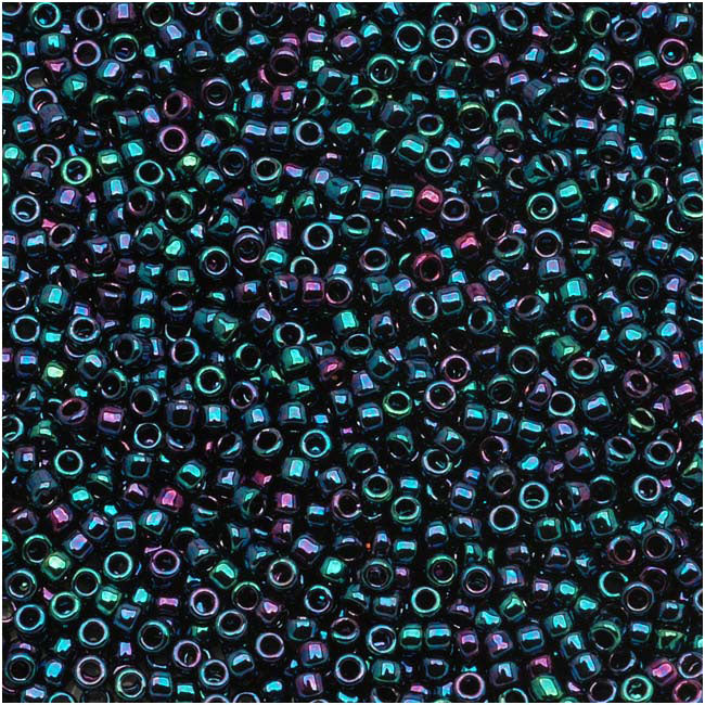 Toho Round Seed Beads 15/0 #505 'Higher Metallic Dragonfly' 8g