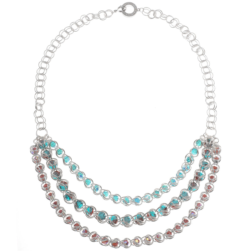 Retired - Retired - Captured Crystals Necklace