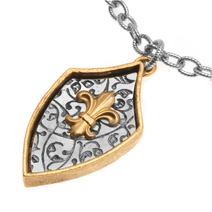 Retired - Fleur de Lis Necklace