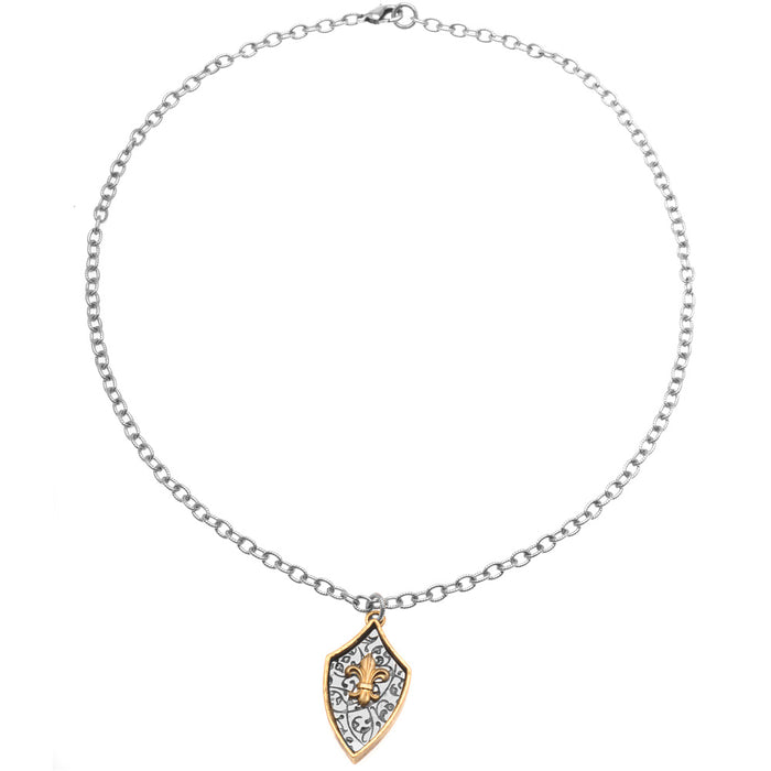 Retired - Fleur de Lis Necklace