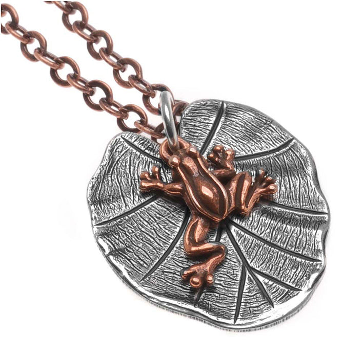 Retired - Frog Pond Necklace
