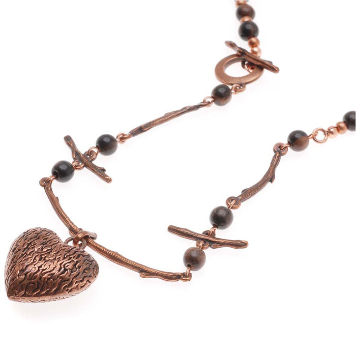 Retired - My Wooden Heart Necklace