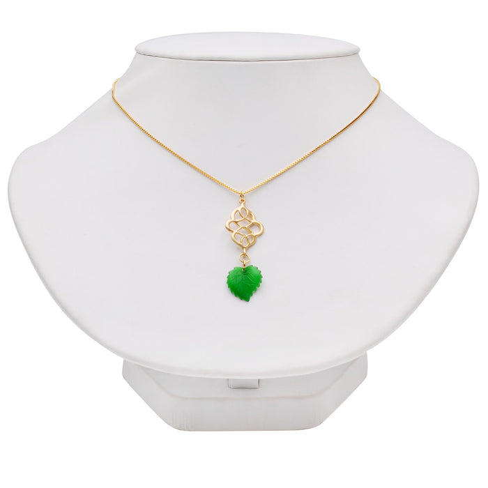 Retired - Lucky Leaf Necklace