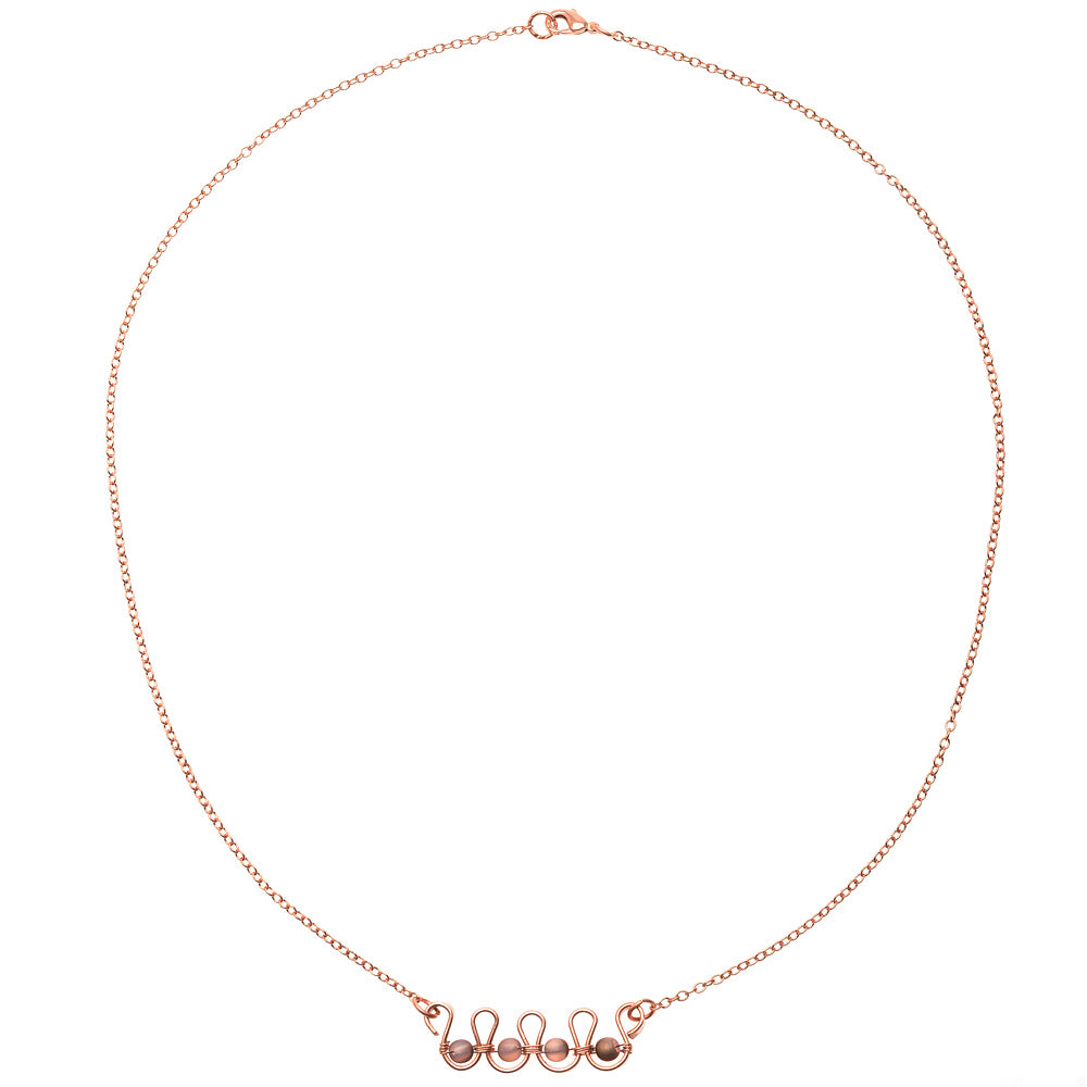 Retired - Waves of Copper Necklace