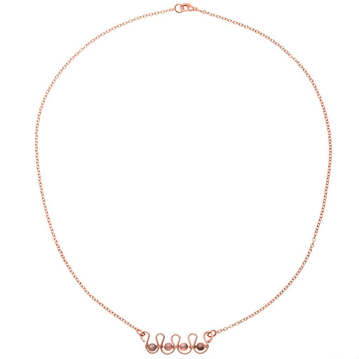 Retired - Waves of Copper Necklace