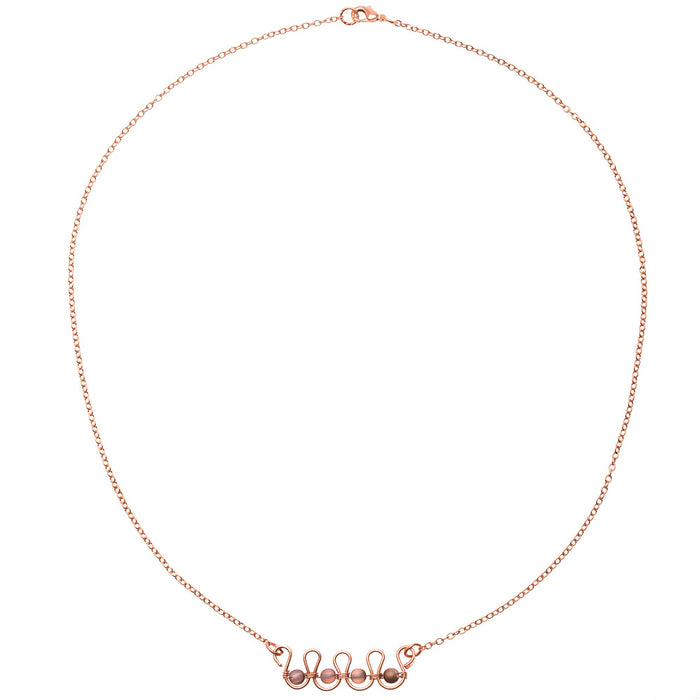 Retired - Waves of Copper Necklace