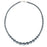 Retired - Graduated Pearl Necklace in Grey