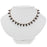 Retired - Jet Vega Twist Necklace