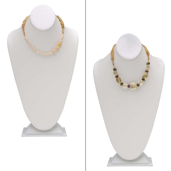 Retired - Lemon Cream Necklace & Bracelet