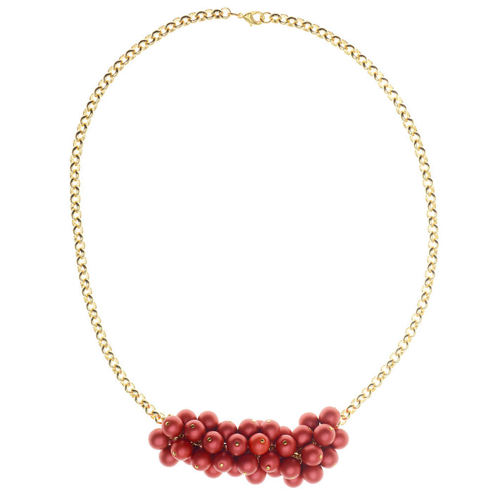 Retired - Lava Bauble Statement Necklace