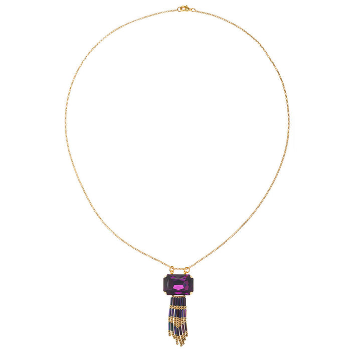 Retired - Amethyst Fringe Necklace