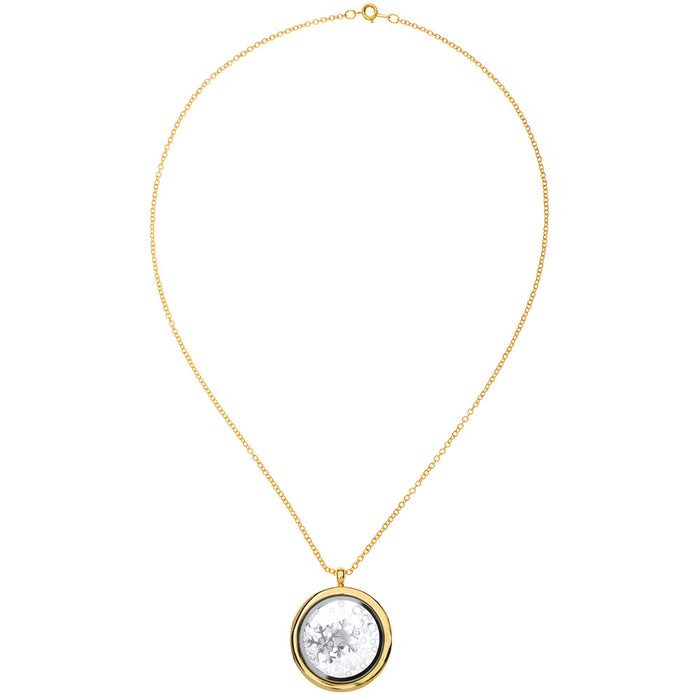 Retired - Tumbling Snow Locket Necklace