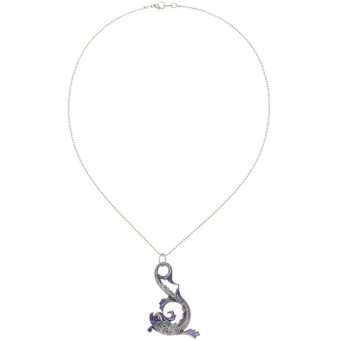 Retired - Blue Fin Necklace