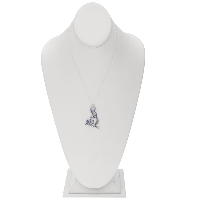 Retired - Blue Fin Necklace