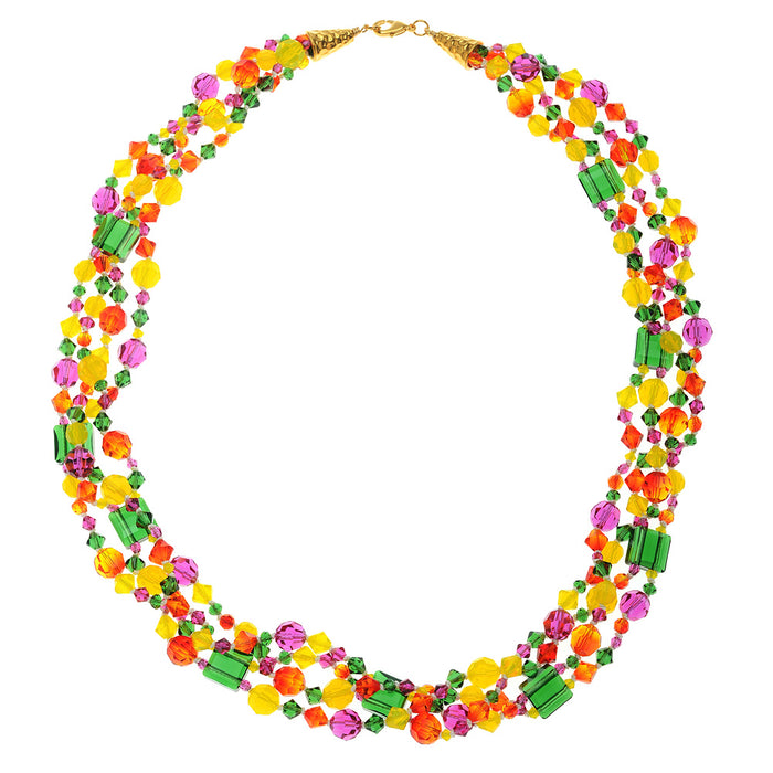 Retired - Sparkling Summer Punch Necklace