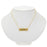 Retired - Gold Breathe Necklace