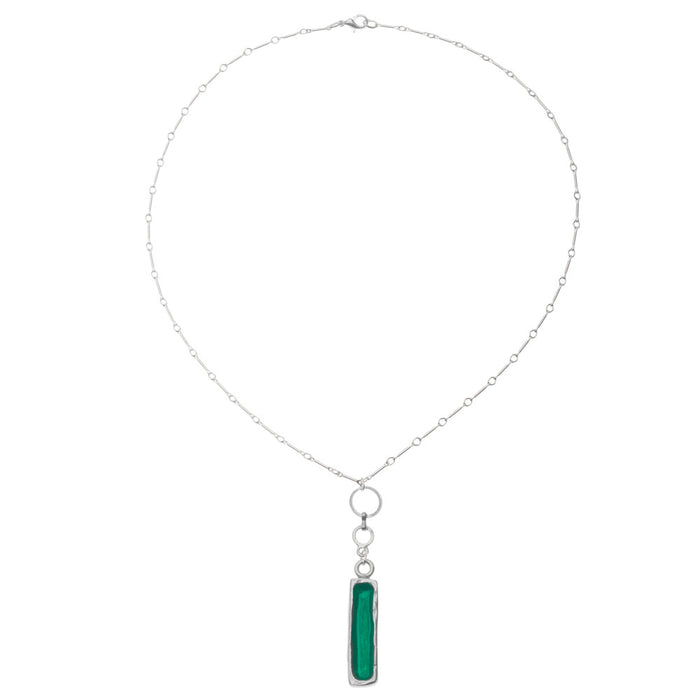 Retired - Emerald Tidepool Necklace