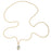 Retired - Long Austrian Crystal Pear Drop Necklace