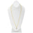 Retired - Long Austrian Crystal Pear Drop Necklace