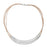 Leather and Noodle Bead Choker