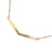 Retired - Gold Chevron Necklace