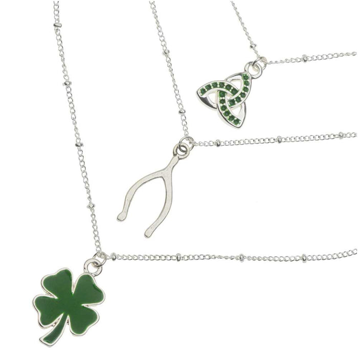 Retired - Layered Lucky Charms Necklace Trio