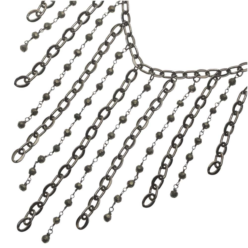 Retired - Jett Fringe Necklace