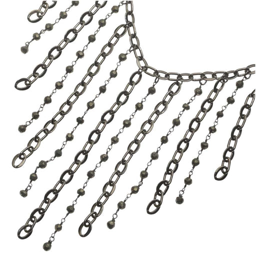 Retired - Jett Fringe Necklace