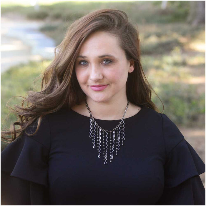 Retired - Jett Fringe Necklace
