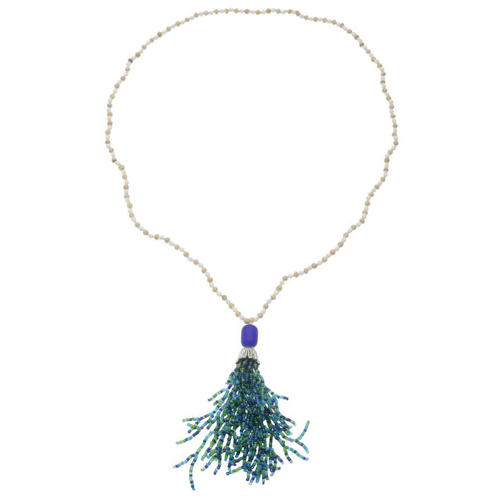 Retired - Seaside Tassel Necklace