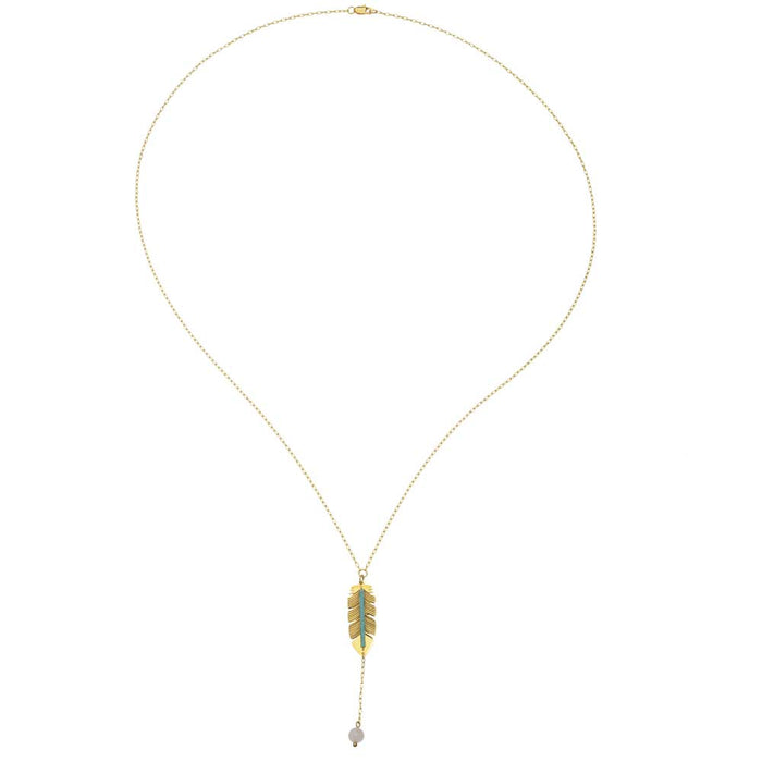 Feathered Out Necklace