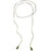 Mediterranean Nights Lariat Choker Wrap Necklace