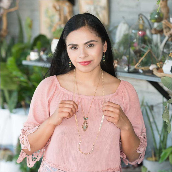 Long Way Around Necklace