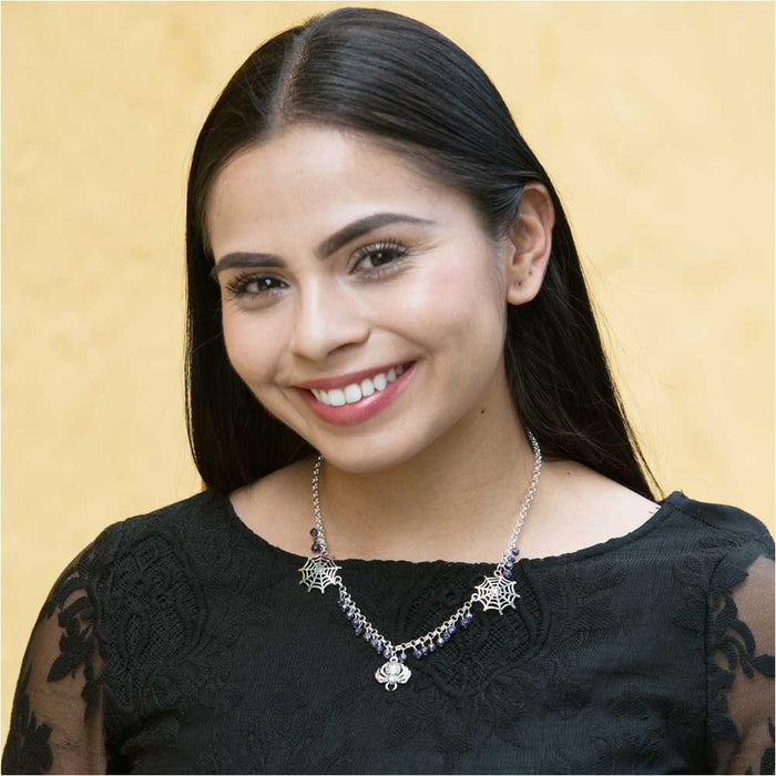 Retired - Spider Maven Necklace