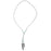 Retired - Western Winds Long Leather Feather Necklace