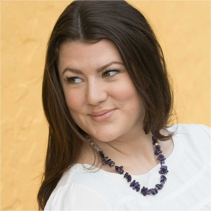 Retired - Amethyst Chips Necklace