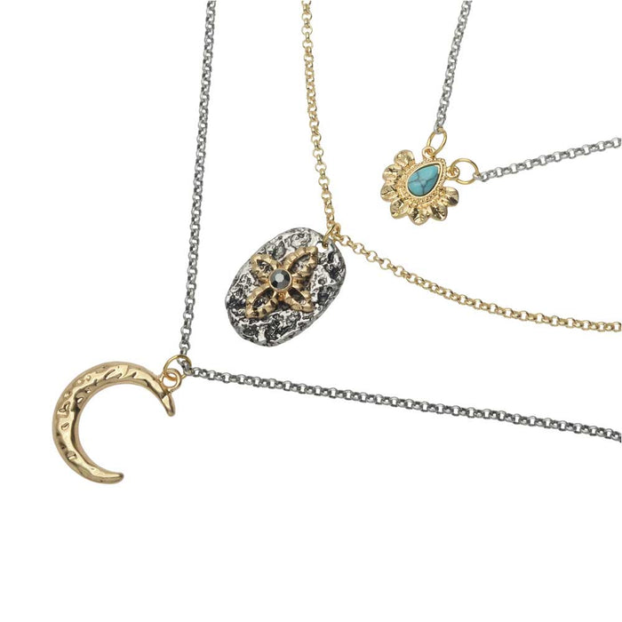 Retired - Wanderer Trio of Layered Necklaces