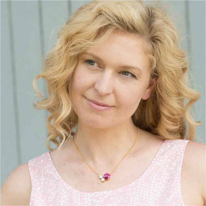Retired - Fancy Fuchsia Necklace